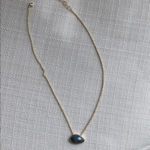 Marcia Moran Gray Stone Necklace